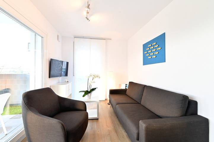 Ganze Wohnung, Ferienwohnung 'Dinkelbach Traumblick 3E' mit privater Terrasse, privatem Garten und Wlan in Wasserburg (Bodensee), Bayerisch Schwaben