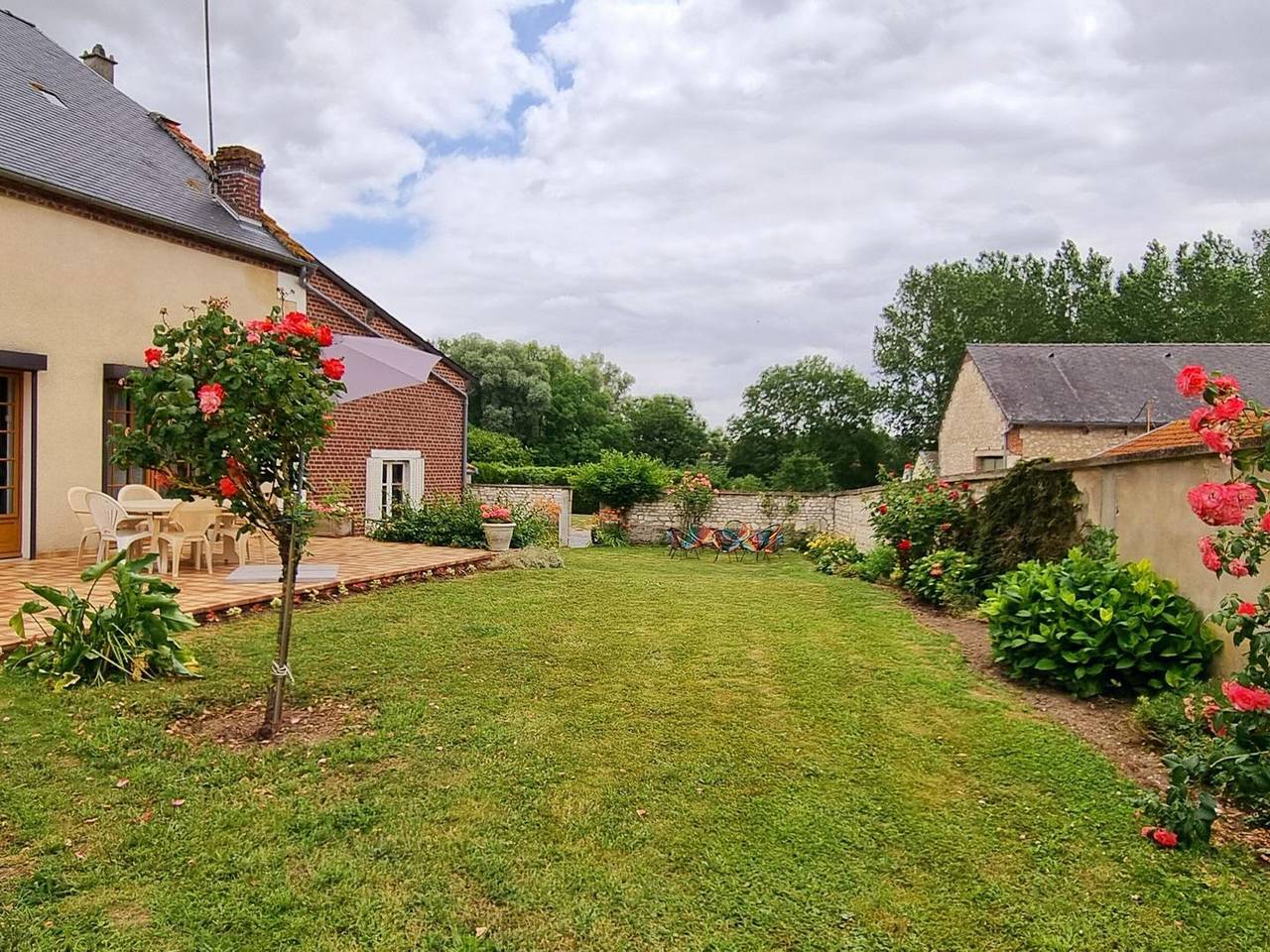 Maison avec jardin, animaux Ok - 6 pers. in Lor, Aisne