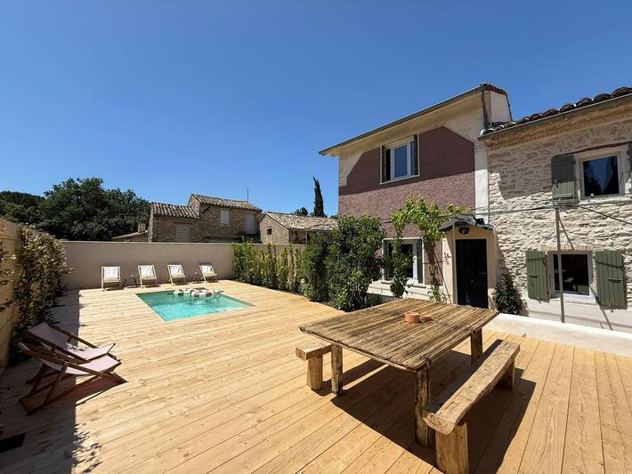 Location de vacances pour 4 personnes, avec terrasse à Entrechaux - 4