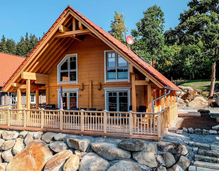 Ferienhaus für 6 Personen, mit Terrasse und Garten sowie Sauna in Schierke