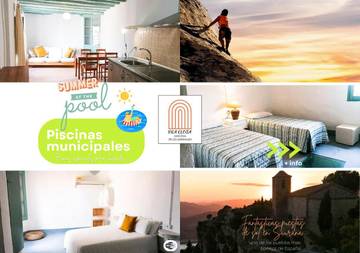 Gîte pour 6 personnes, avec balcon et vue dans Garrigues