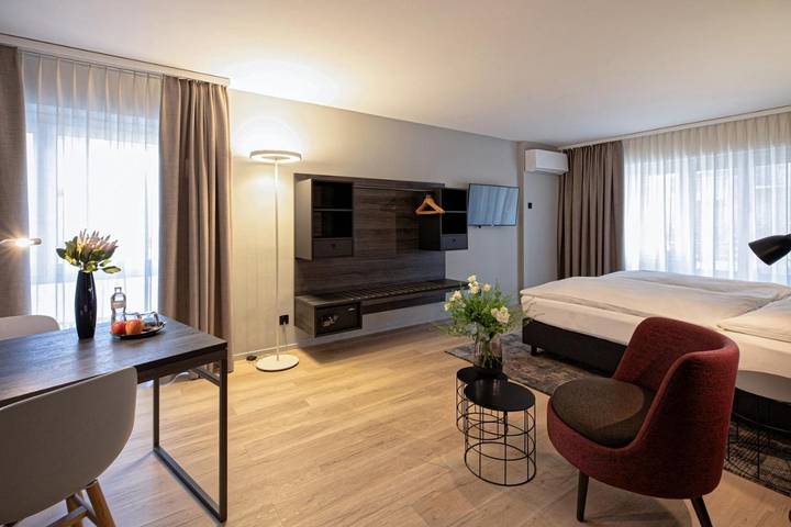 Hôtel pour 2 personnes, avec terrasse, animaux acceptés à Viège - 4