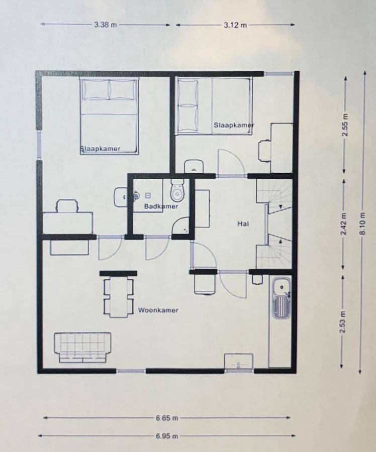 Geheel appartement, Studio De Olifant Logeren in Heusden Vesting tot 4 gasten in Heusden, Noord-Brabant
