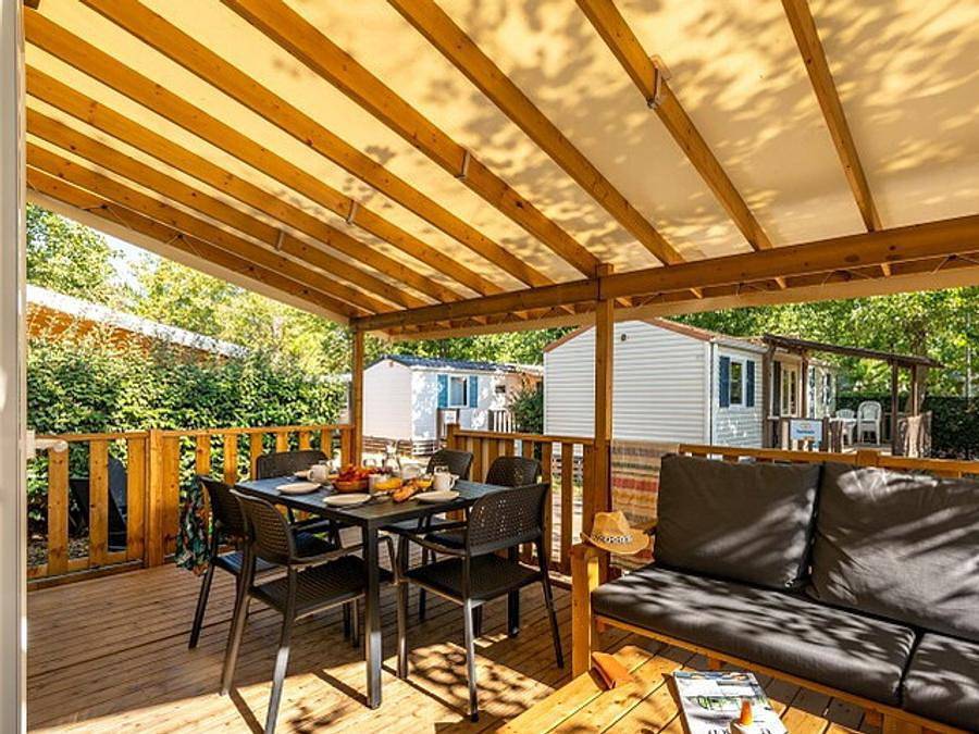 Camping Solaris Amadria Park Šibenik  - Mobilheim 6 personen - Mobilheim | Comfort | 3 Zi. | 6 Pers. | Terrasse Lounge | Clim. in Sibenik, Šibenik-Knin
