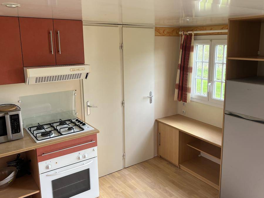 Camping Les Portes de la Baie de Somme - Mobilheim 6 personen - O'hara - 2 Schlafzimmer in Mareuil-Caubert, Abbeville und Umgebung