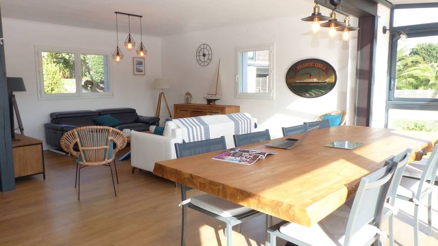 Location de vacances pour 6 personnes, avec balcon et jardin à Larmor-Baden - 4