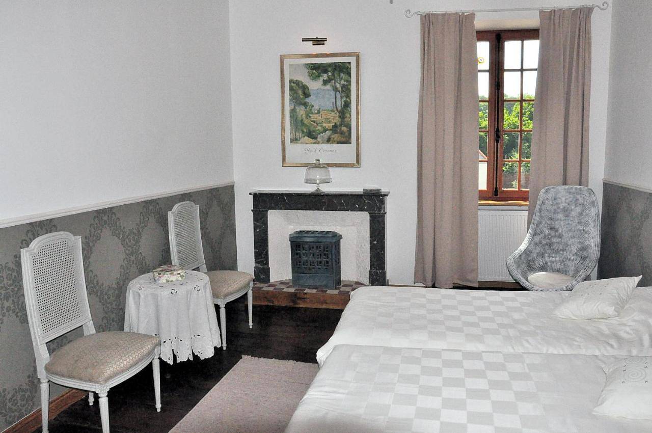 Double or Twin Room with Garden View in Agonac, Périgord Blanc