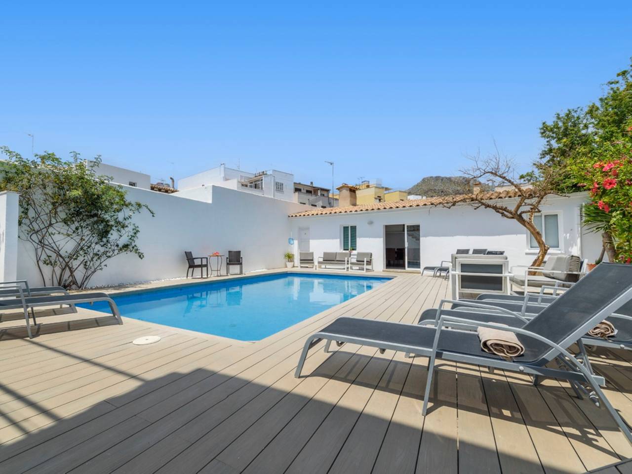 Maison de vacances 'Villa Nacho' avec piscine privée, Wi-Fi et climatisation in Port de Pollença, Pollença