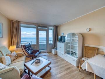 Ferienwohnung für 2 Personen, mit Balkon und Ausblick, kinderfreundlich am Steinwarder