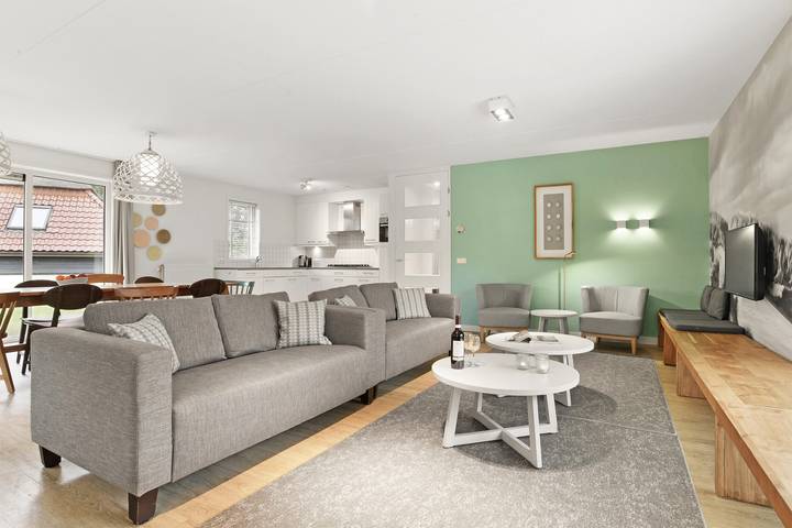Bungalow für 10 Personen, mit Balkon/Terrasse und Terrasse auf Texel