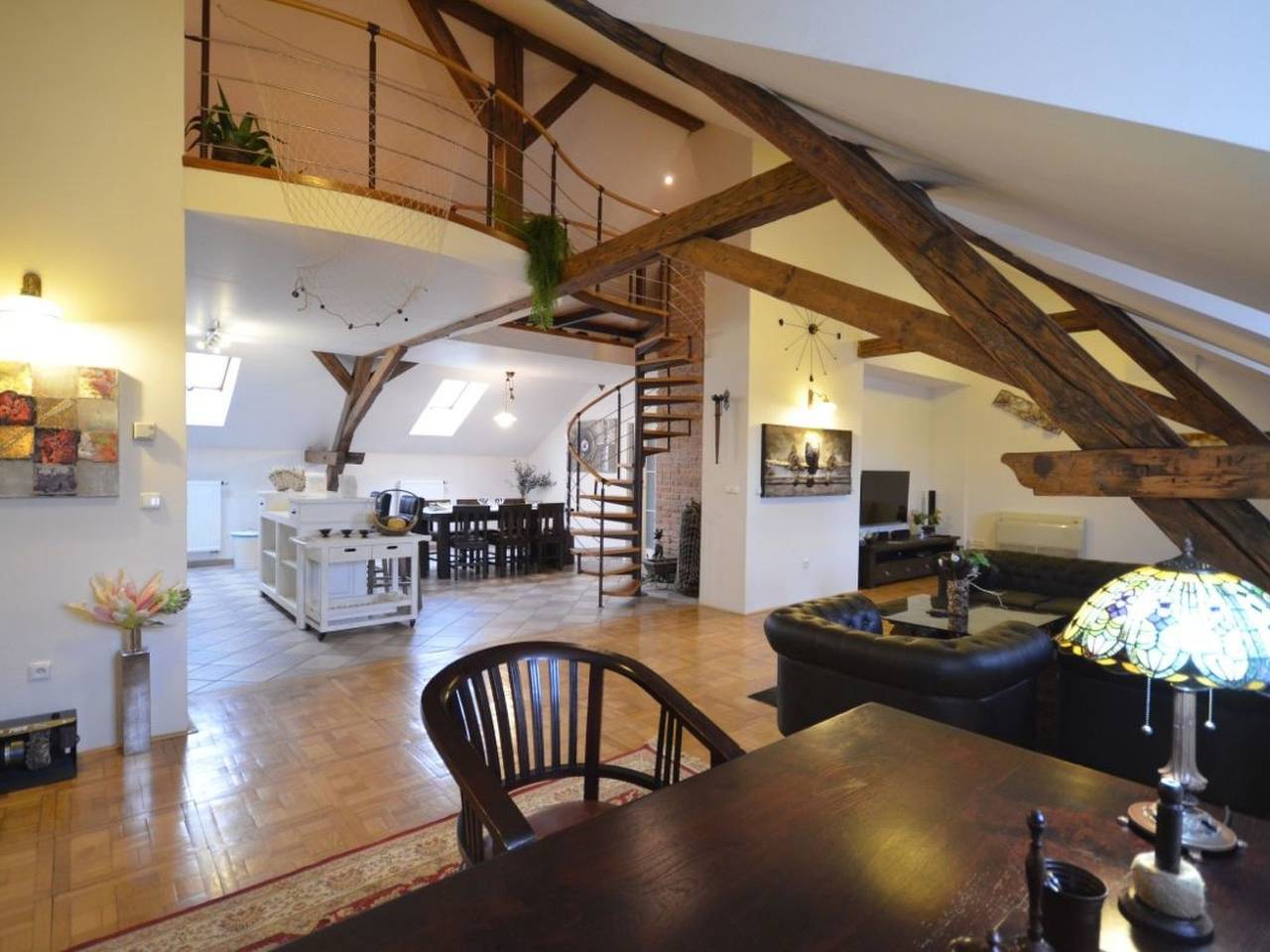 Geheel appartement, Apartment mit Waschmaschine und Geschirrspüler in Staré Město, Praag