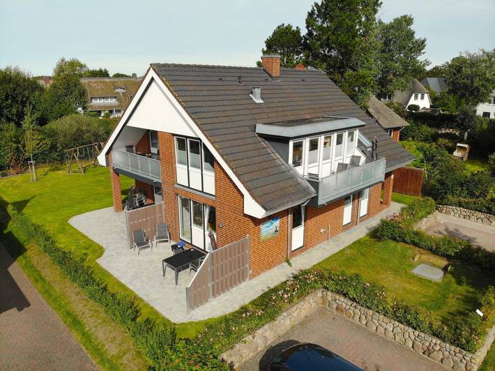 Ferienwohnung für 2 Personen, mit Balkon und Garten auf Föhr