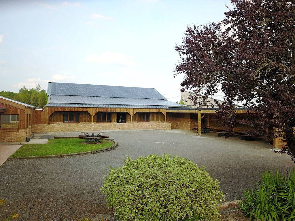 Ferme solaire de la Papote in Morbecque, Région de Dunkerque