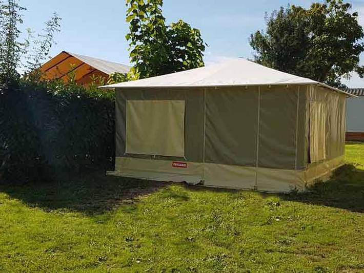Tente pour 4 personnes, animaux acceptés dans la Sarthe - 2