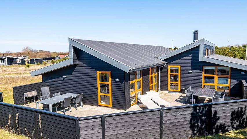 Ferienhaus für 7 Personen, mit Sauna und Terrasse, mit Haustier in Drachenfestival Fanø