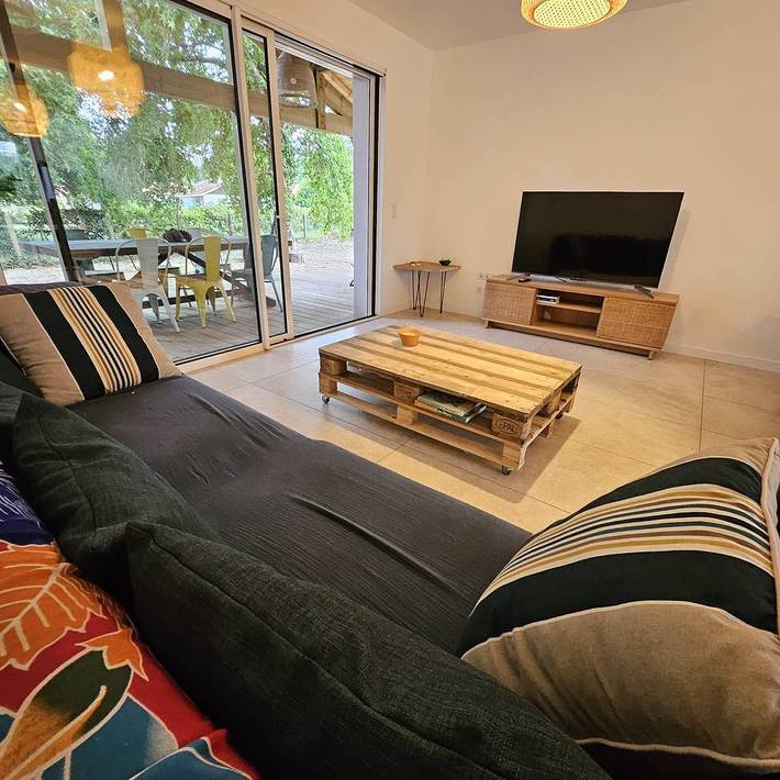 Location de vacances pour 8 personnes, avec jardin et terrasse dans Plage du Cap de l'Homy - 4