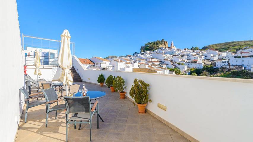 Ferienhaus für 2 Personen, mit Balkon/Terrasse