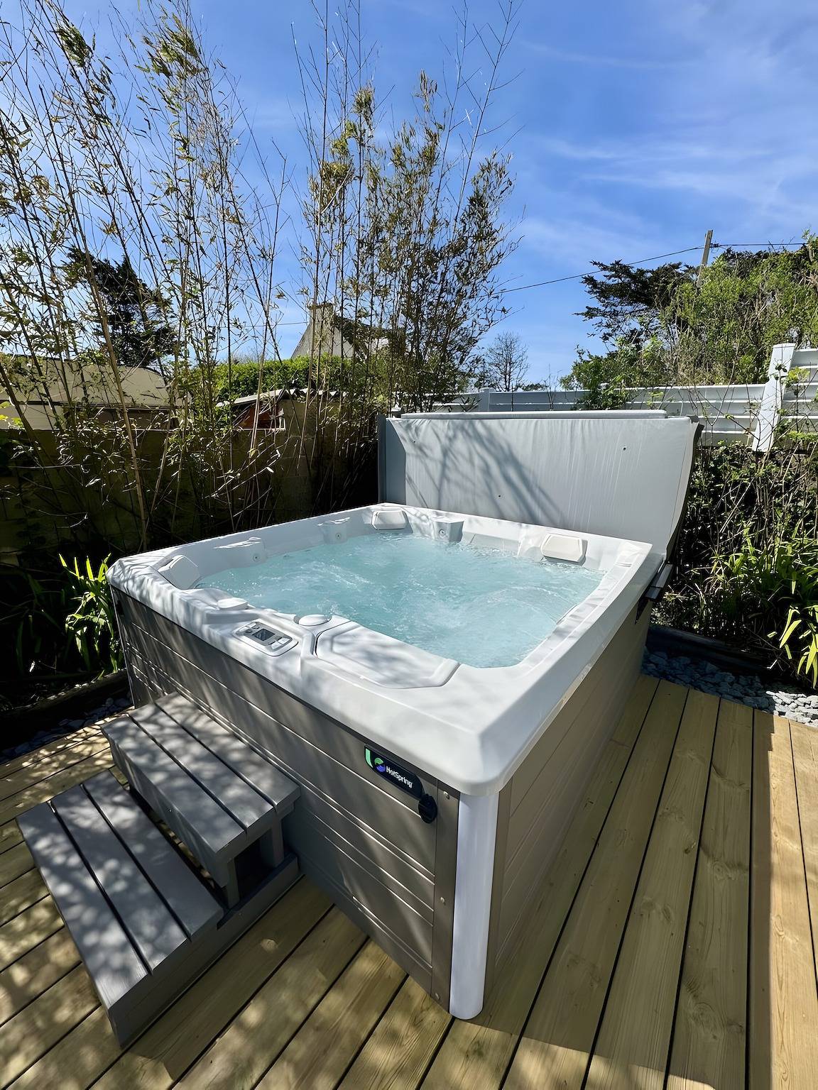 La lividig bleue : maison en face de la mer in Brignogan-Plages, Région de Brest
