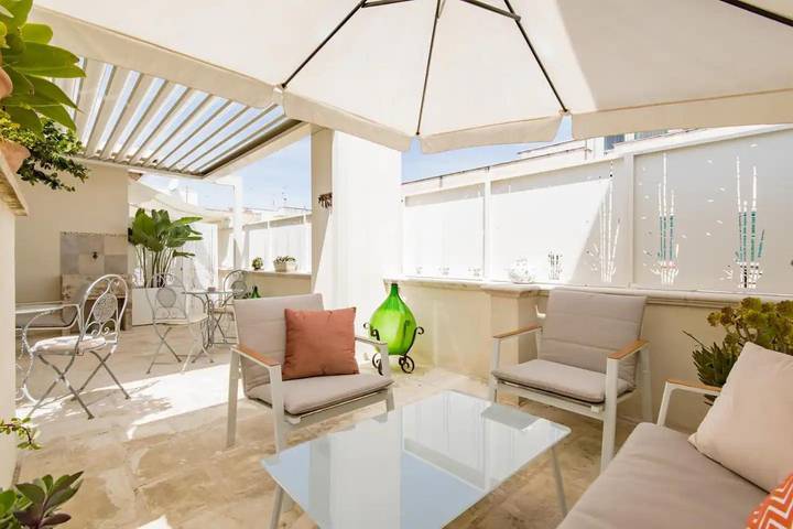 Ferienwohnung für 2 Personen, mit Terrasse und Whirlpool