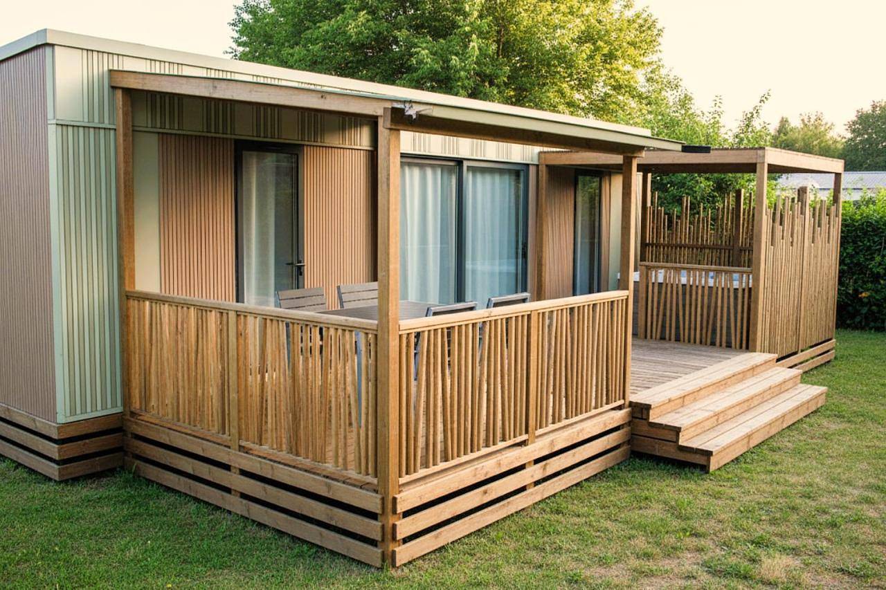 Camping de La Hallerais Dinan in Taden, Région de Dinan