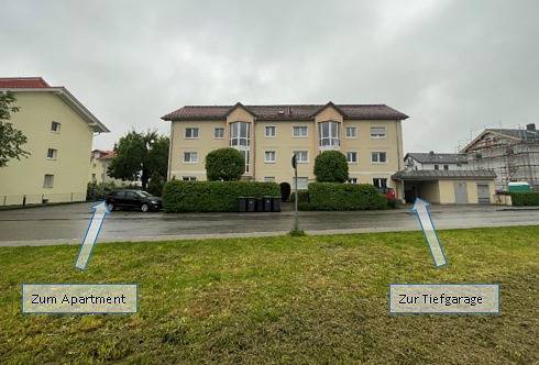 Ganze Ferienwohnung, Step Apartments - groß, luxuriös und zentral - Ferienwohnung mit drei separaten Schlafzimmern 103 qm in Bad Aibling, Landkreis Rosenheim