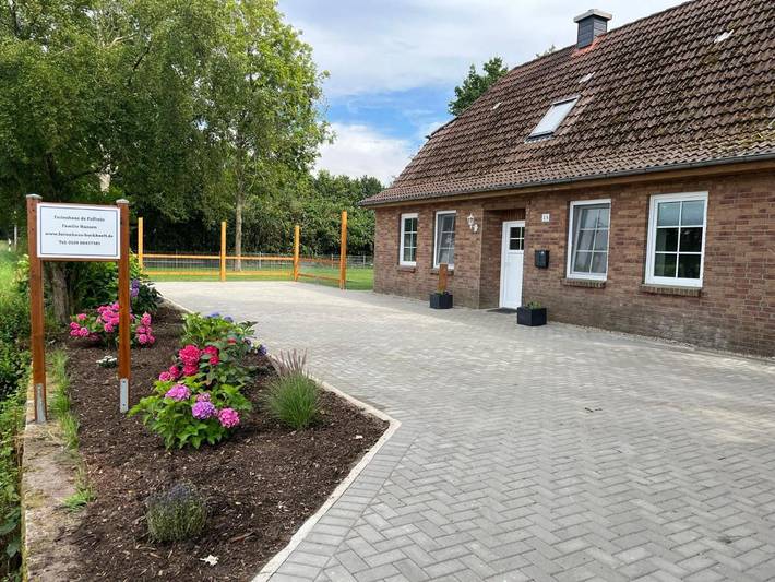 Ferienhaus für 8 Personen, mit Terrasse und Garten sowie Ausblick
