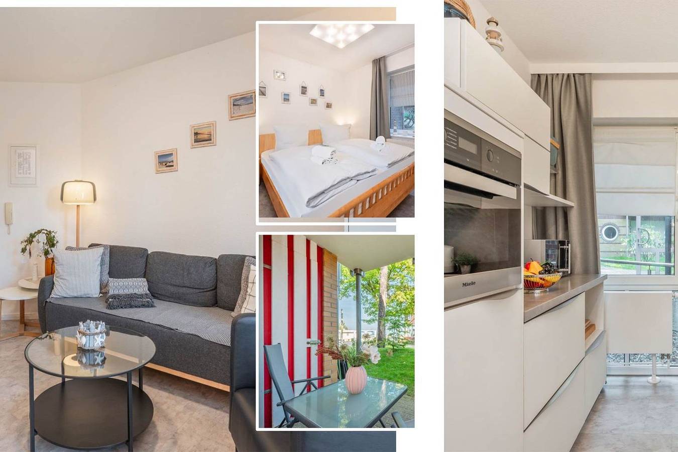 Ganze Wohnung, Traumhafte Ferienwohnung 50m von der Seebrücke in Koserow, mit Wlan und Terrasse in Ostseebad Koserow, Koserow