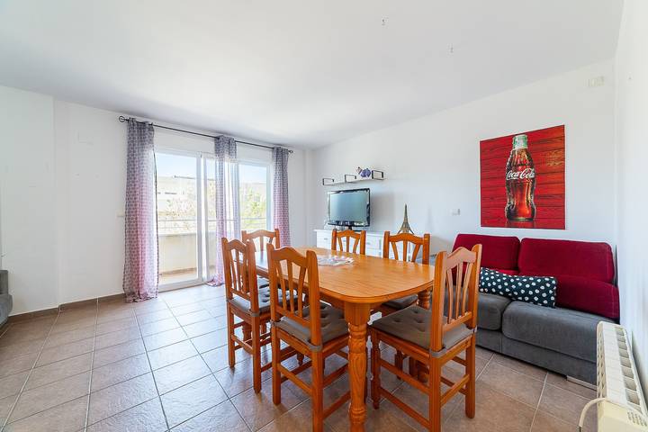 Ganze Wohnung, Ferienwohnung 'El Toyo Cabo De Gata' mit Meerblick, Gemeinschaftspool und Wlan in Retamar, Almería