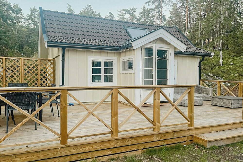 Ferienhaus mit Privatstrand auf Ingarö in Ingarö