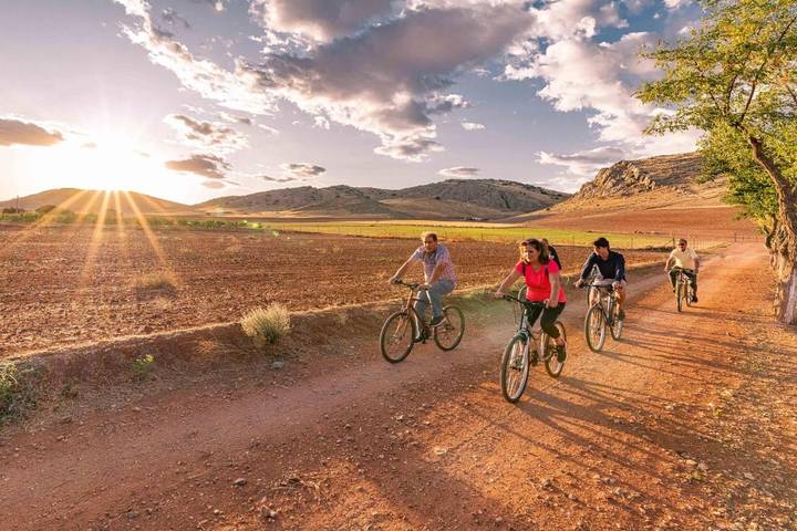 Casa rural para 8 personas, con piscina además de vistas y jardín, Familias con niños en Campo de Calatrava - 4