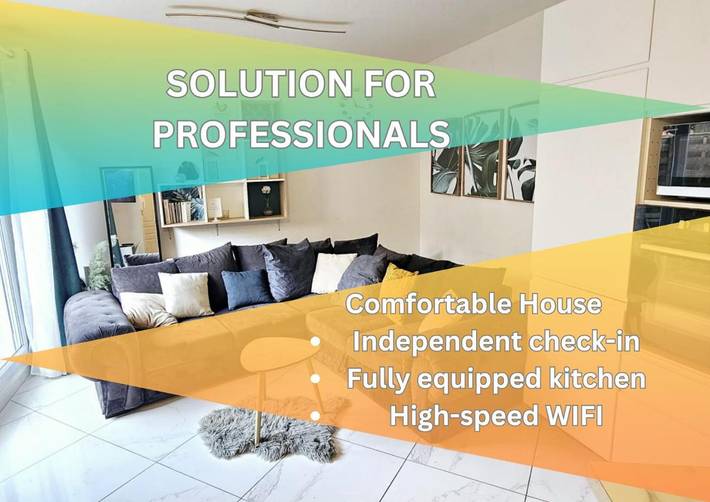 Gîte pour 4 personnes, avec terrasse et jardin, animaux acceptés à Villeparisis - 3