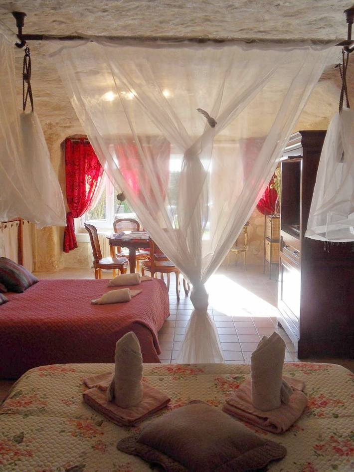 Location de vacances pour 4 personnes, avec vue et jardin à Azay-le-Rideau - 4