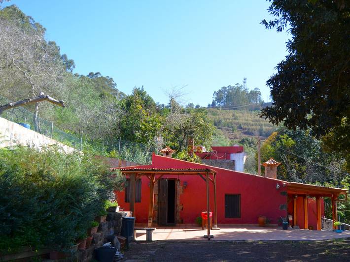 Casa rural para 6 personas, con terraza y jardín, Se admiten mascotas en Valleseco - 4