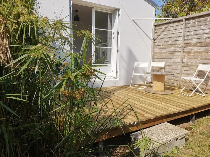 Maison de vacances pour 3 personnes, avec jardin - 1