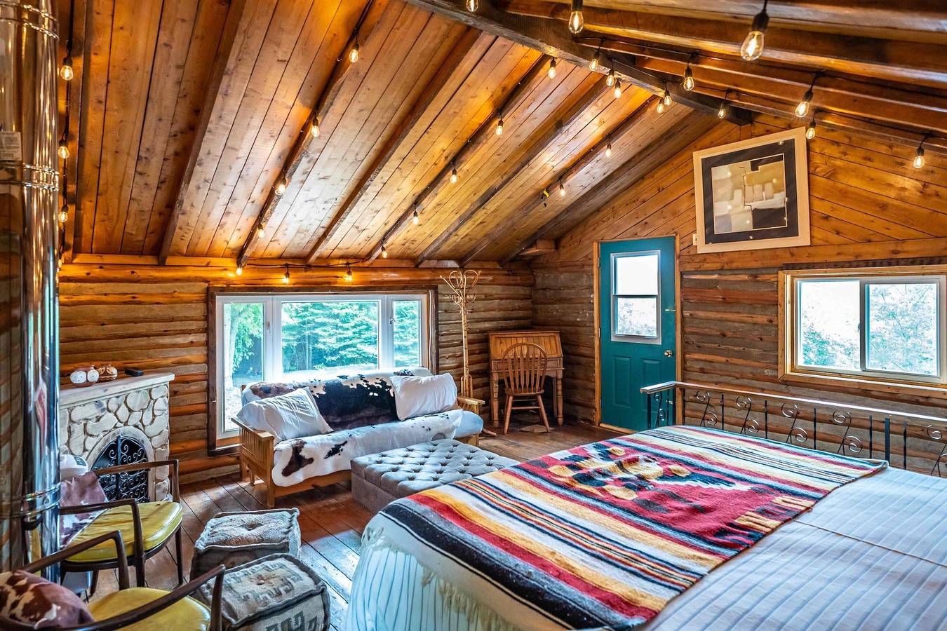 Nature Lovers Retreat log home - L il Ranch in Tobermory (Ontario)