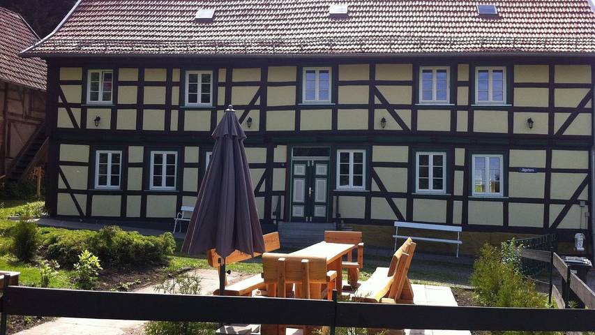 Luxus-Ferienhaus für 14 Personen, mit Garten, mit Haustier im Harz