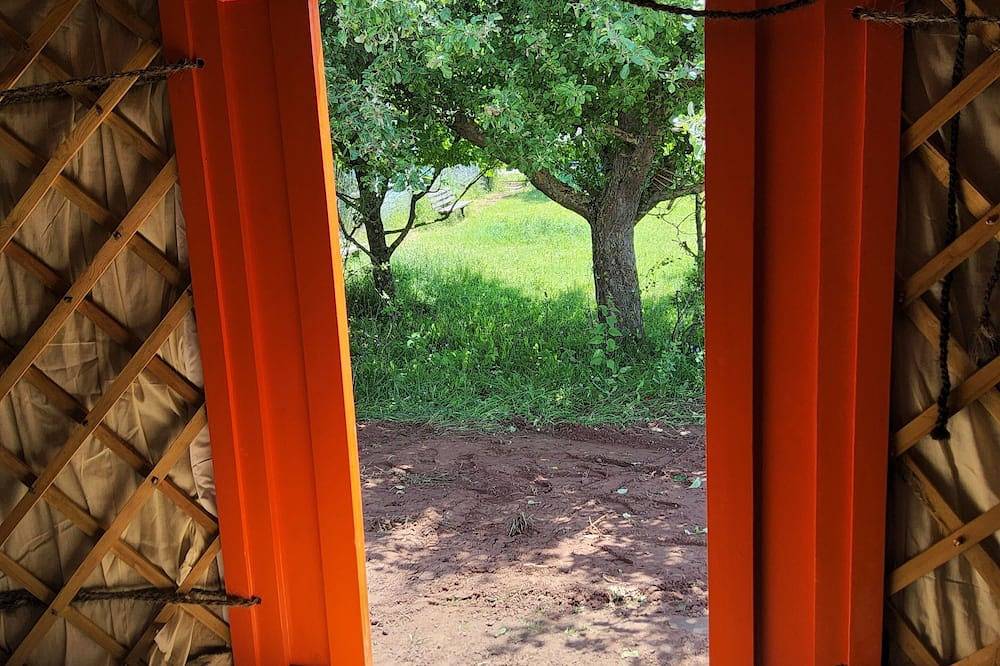 Micro adventure yurt in Heimbach, Naturpark Hohes Venn-Eifel
