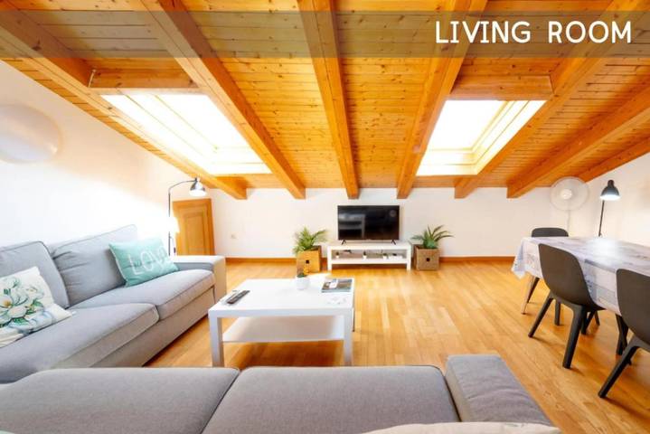 Apartamento para 7 personas, con balcón y vistas en Soria