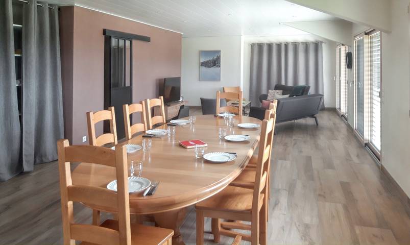 Maison de vacances pour 9 personnes, avec terrasse et jardin, animaux acceptés dans le Jura - 3