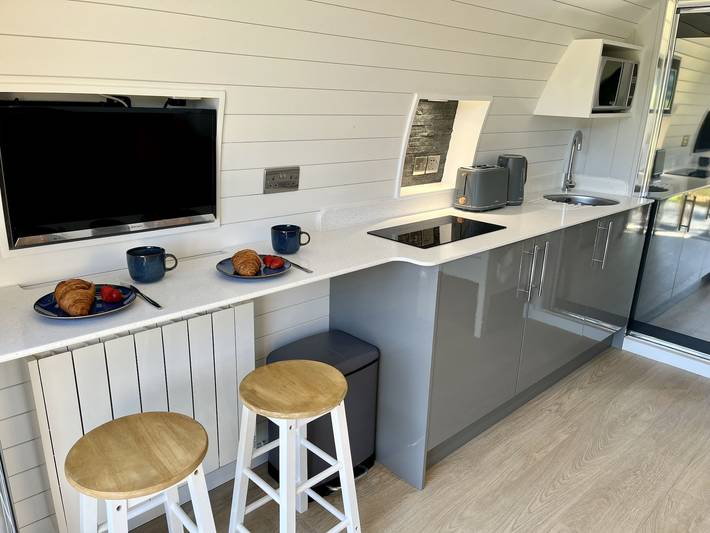 Glamping für 4 Personen, mit Ausblick in Wales - 4