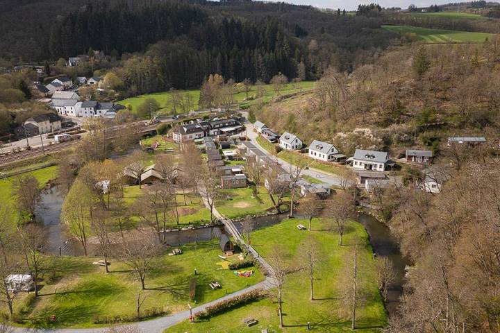 Bungalow für 2 Personen, mit Ausblick und Garten sowie Terrasse in Luxemburg