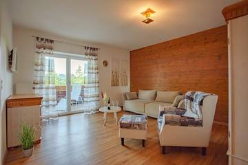 Ferienwohnung für 4 Personen, mit Balkon, mit Haustier in Lechbruck am See