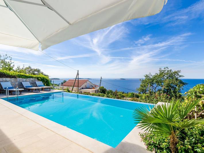 Holiday rental for 14 people, with Terrace and Garden in Mlini