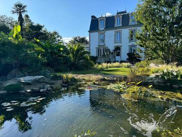 Chambre d’hôte pour 2 personnes, avec jardin ainsi que vue et terrasse à Fouesnant
