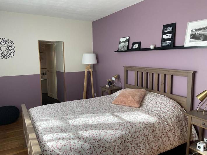 Cottage pour 2 personnes, avec terrasse ainsi que vue et jardin, animaux acceptés à Marigné-Laillé