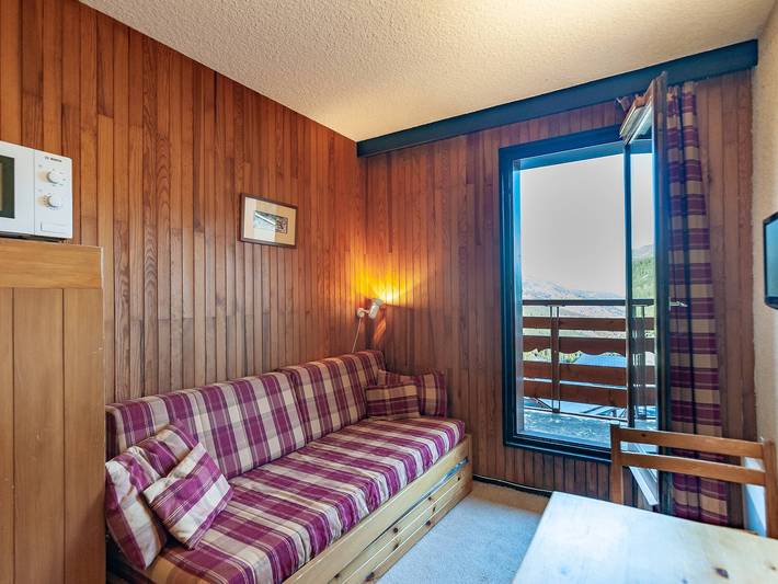 Ganzes Studio, Wohnung in Méribel Mottaret nahe Skiliften in Méribel-Mottaret, Les Allues