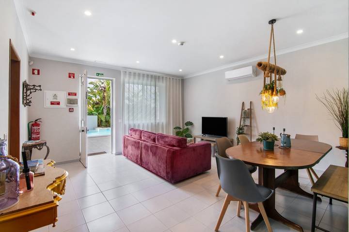 Ferienwohnung für 4 Personen, mit Kinderpool und Garten in Faro - 3