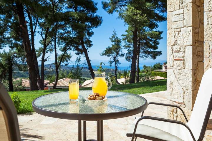 Villa für 3 Personen, mit Garten und Meerblick in Chalkidiki - 2
