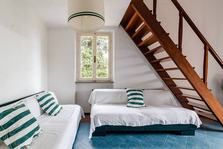 Appartement en duplex avec vue mer, à 50 mètres de la plage in Marciana Marina, Archipel toscan