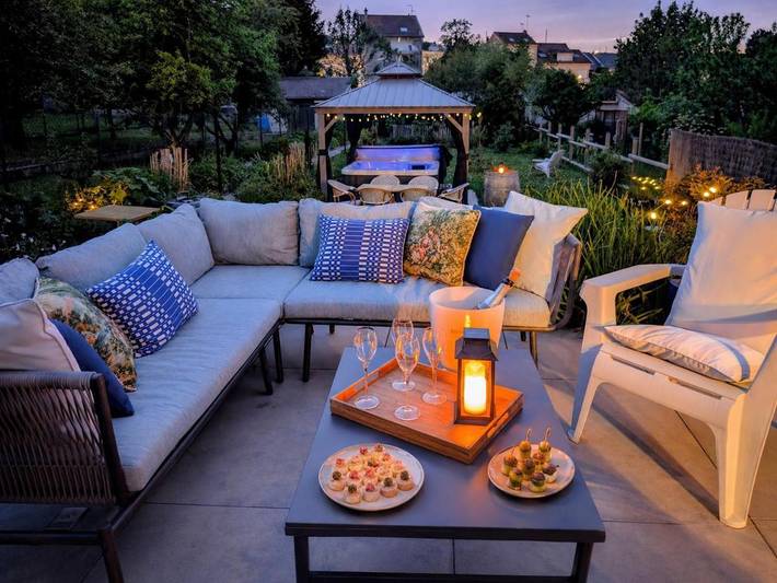 Location de vacances pour 6 personnes, avec jacuzzi et jardin à Épernay - 4